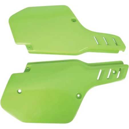 UFO-Ersatz-Seitenverkleidungen für Kawasaki KDX 200, KX 125, KX 250, KX 500 von 1988 bis 2001