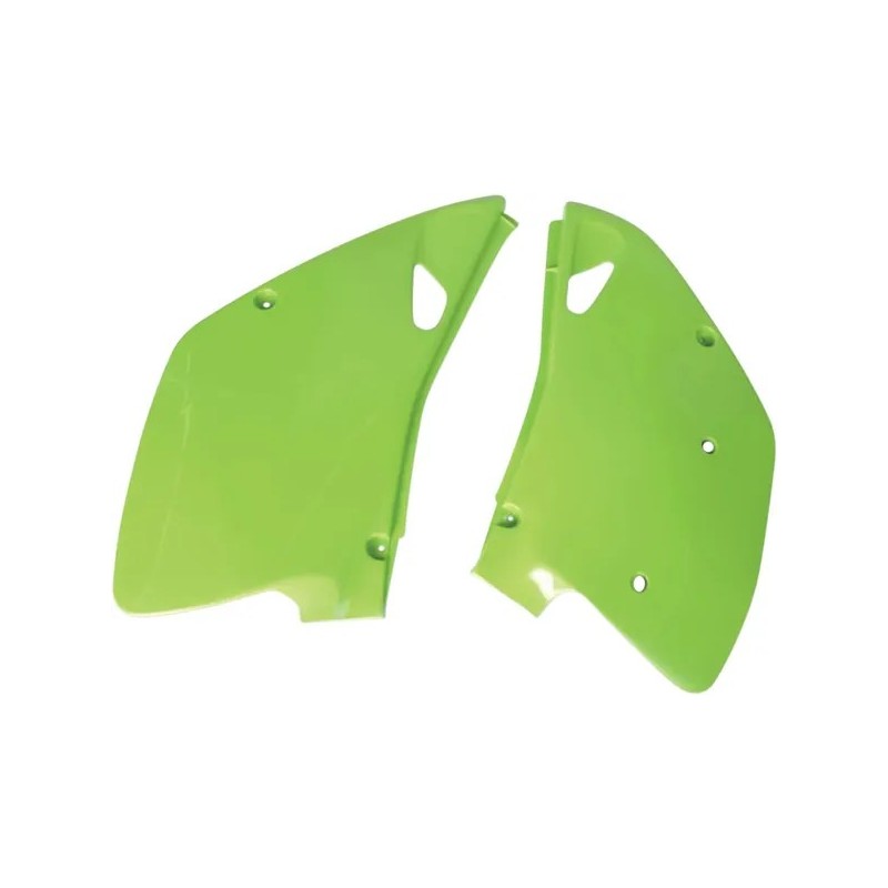 Panneaux Latéraux de Rechange UFO pour KAWASAKI KX 125, KX 250 de 1992 à 1993 Panneaux Latéraux de Rechange UFO pour KAWASAKI KX 125, KX 250 de 1992 à 1993