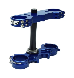 SCAR fork crown for MotoCross FANTIC, YAMAHA, XX 125, YZ 125, YZ 125 X