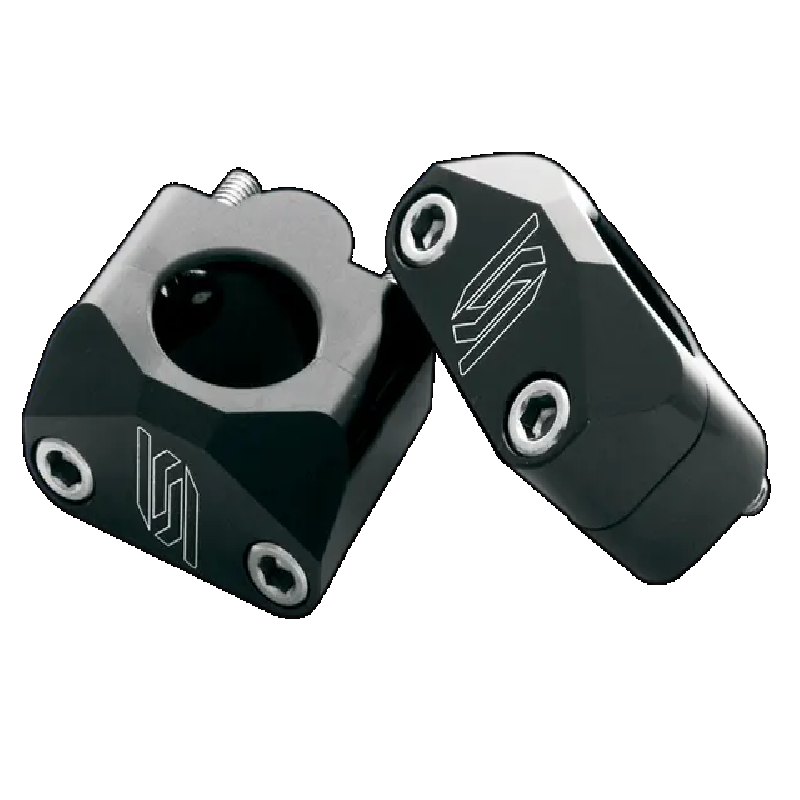 SCAR universal handlebar mounting kit for MotoCross BAR MOUNTS UNI. BLK
