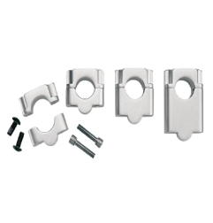 MOOSE universal handlebar clamp kit for MotoCross CLAMP HBAR UNIV MNT +20