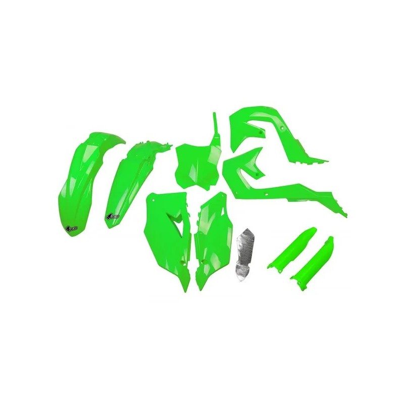 Kit carrosserie UFO pour KAWASAKI KX 250, KX 450, KX 450, KX 450 SR de 2019 à 2024 Kit carrosserie UFO pour KAWASAKI KX 250, KX 450, KX 450, KX 450 SR de 2019 à 2024