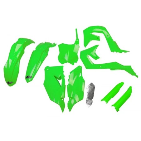 Kit carrosserie UFO pour KAWASAKI KX 250, KX 450, KX 450, KX 450 SR de 2019 à 2024