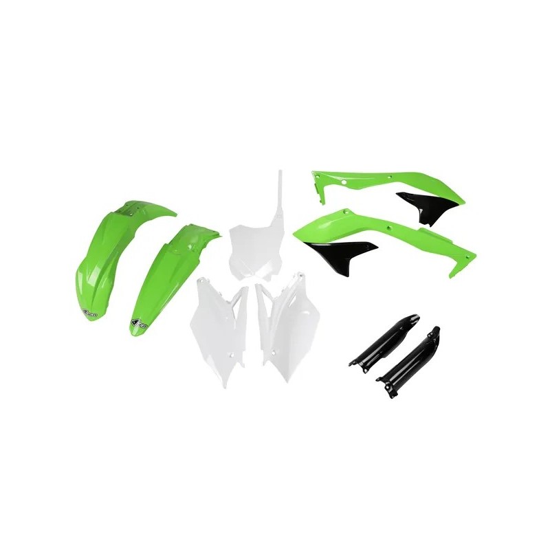 Kit carrosserie UFO pour KAWASAKI KX 250 de 2016 à 2017 Kit carrosserie UFO pour KAWASAKI KX 250 de 2016 à 2017