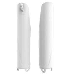 POLISPORT fork protectors white/black/red for HONDA CRF 250, 450 from 2017 to 2026