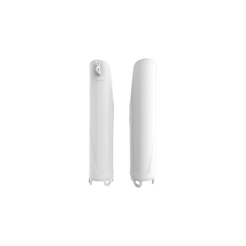 POLISPORT fork protectors white/black/red for HONDA CRF 250, 450 from 2017 to 2026