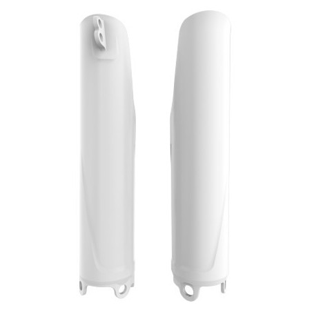 POLISPORT fork protectors white/black/red for HONDA CRF 250, 450 from 2017 to 2026