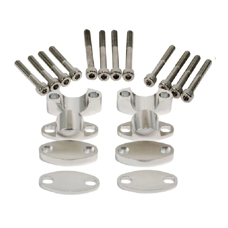 Kit de réhausseur de pontets en aluminium EMGO pour MotoCross Kit de réhausseur de pontets en aluminium EMGO pour MotoCross