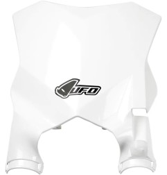 Startnummernschild mit Gabelprotektoren „ UFO “ für Motocross-Modelle KAWASAKI KX 250, 250 F, 250 X, 450, 450 F, 450 R, 450 SR, 
