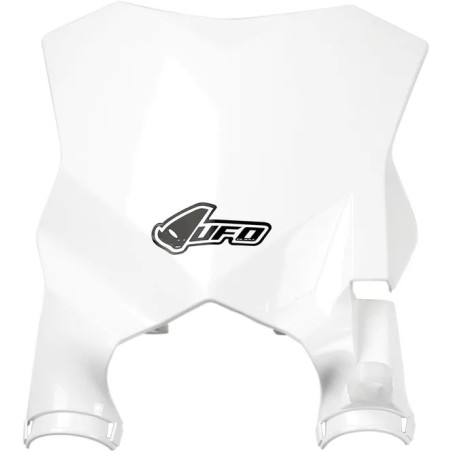 Stadium number plate with UFO fork protectors for MotoCross KAWASAKI KX 250,250 F,250 X,450,450 F,450 R,450 SR,450 X