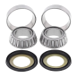 Kit de rodamientos de columna de dirección MOOSE para MotoCross HONDA, KAWASAKI, SUZUKI, TM RACING, YAMAHA, CROSS 125, KDX 400 Kit de rodamientos de columna de dirección MOOSE para MotoCross HONDA, KAWASAKI, SUZUKI, TM RACING, YAMAHA, CROSS 125, KDX 400