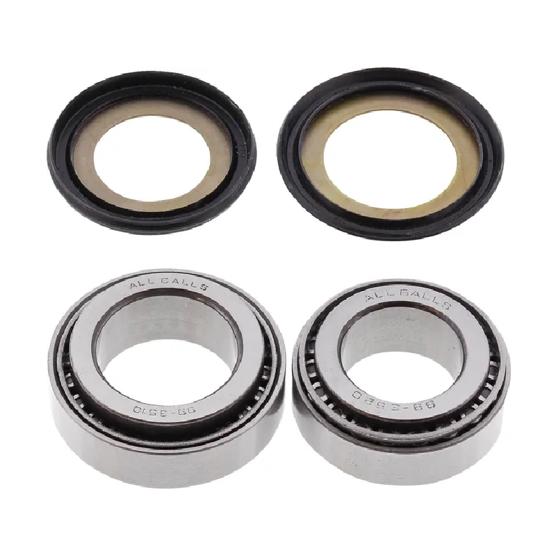 Kit de roulements de colonne de direction MOOSE pour HONDA CR 125, CR 250, CR 500, XR 650 de 1990 à 2007