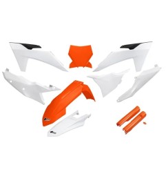 Kit Plastique Complet de Remplacement UFO pour MotoCross KTM SX 125,SX 250,SX 300,SX-F 250,SX-F 350,SX-F 450 2023 à 2024
