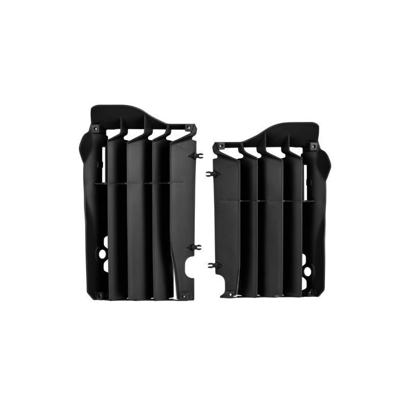 Cache radiateur POLISPORT noir pour HONDA CRF 250 de 2014 à 2015