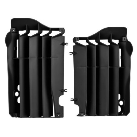 Cache radiateur POLISPORT noir pour HONDA CRF 250 de 2014 à 2015