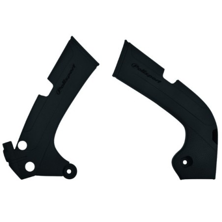 Protections de cadre POLISPORT noir pour HONDA CRF 250, 450 de 2017 à 2019