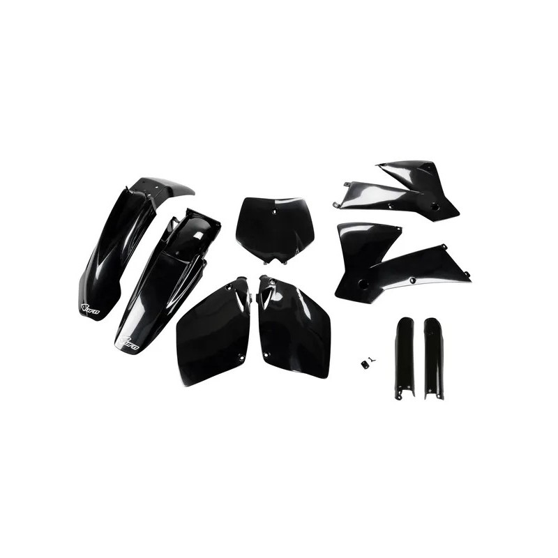 Kit Plastique Complet de Remplacement UFO pour KTM SX 125, 250, 380, 400 de 2001 à 2002 Kit Plastique Complet de Remplacement UFO pour KTM SX 125, 250, 380, 400 de 2001 à 2002