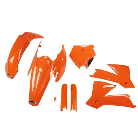 Complete Plastic UFO Replacement Kit for MotoCross KTM SX 125,SX 200SX 250,SX 400,SX 450 RACING,SX 525,SX 525 RACING 2004