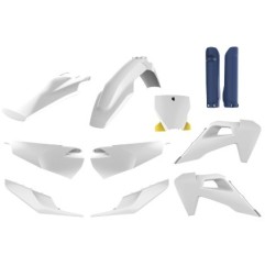 Kit carénage plastique complet POLISPORT origine pour HUSQVARNA FC, TC 125, 250, 350, 450 de 2019 à 2022
