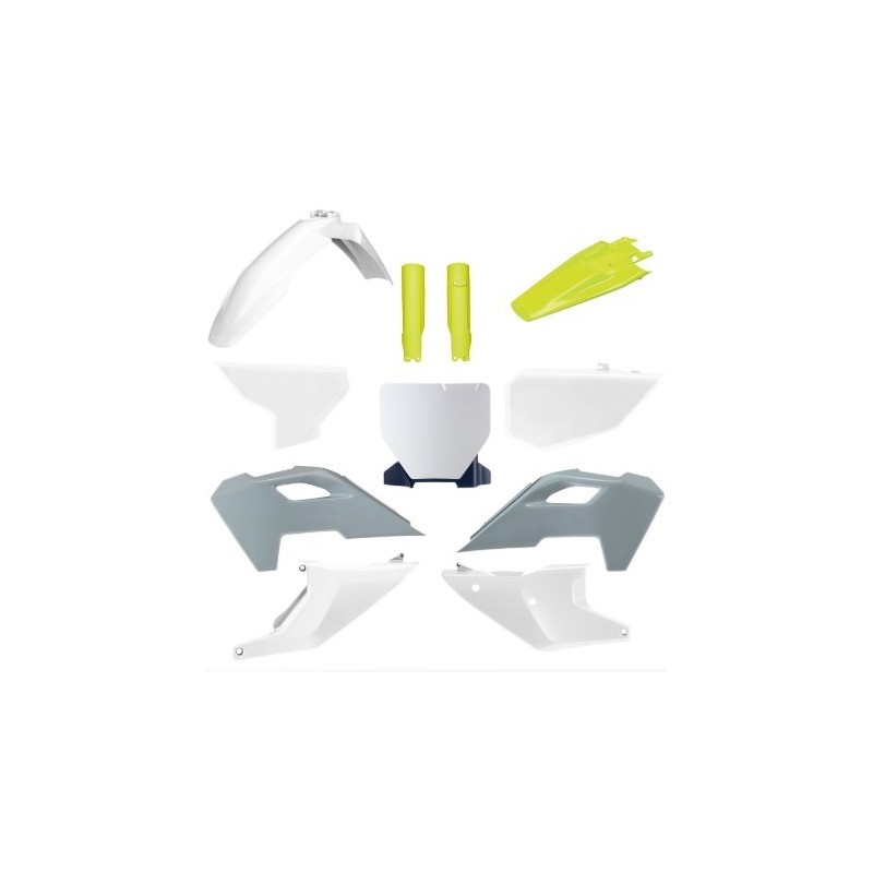 Kit carénage plastique complet POLISPORT origine pour HUSQVARNA FC, TC 125, 250, 350, 450 de 2023 à 2024 Kit carénage plastique complet POLISPORT origine pour HUSQVARNA FC, TC 125, 250, 350, 450 de 2023 à 2024