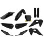 Kit completo de carenado de plástico POLISPORT negro para HUSQVARNA FC, TC 125, 250, 350, 450 de 2019 a 2022 Kit completo de carenado de plástico POLISPORT negro para HUSQVARNA FC, TC 125, 250, 350, 450 de 2019 a 2022
