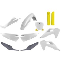 Kit completo de carenado de plástico POLISPORT O19/O20 para HUSQVARNA FC, TC 125, 250, 350, 450 de 2019 a 2022