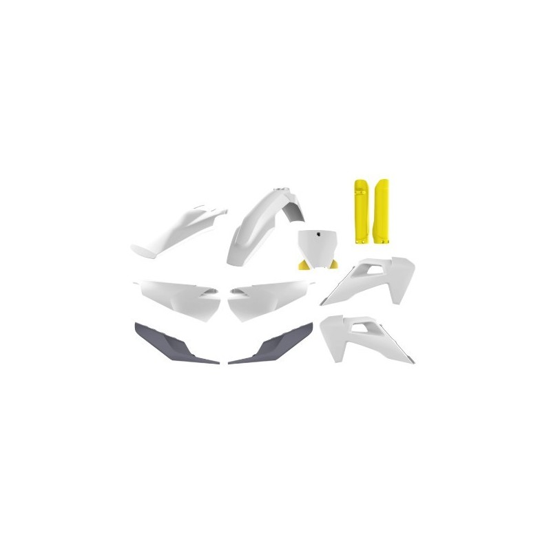 Complete plastic fairing kit POLISPORT O19/O20 for HUSQVARNA FC, TC 125, 250, 350, 450 from 2019 to 2022
