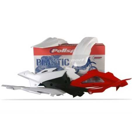 Kompletter Original-Kunststoffverkleidungssatz von POLISPORT für HUSQVARNA TC, TE, WR 125, 250, 450 der Baujahre 2003 bis 2008