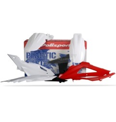 Kit completo de carenado de plástico original POLISPORT para HUSQVARNA TC, TE 250, 310, 450, 510 de 2008 a 2014