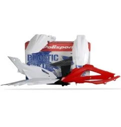 Kompletter Original-Kunststoffverkleidungssatz von POLISPORT für HUSQVARNA TC, TE 250, 310, 450, 510 der Baujahre 2008 bis 2014