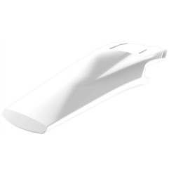 Guardabarros trasero POLISPORT blanco/negro/amarillo para HUSQVARNA FC, FS, TC 125, 250, 350, 450 de 2019 a 2022