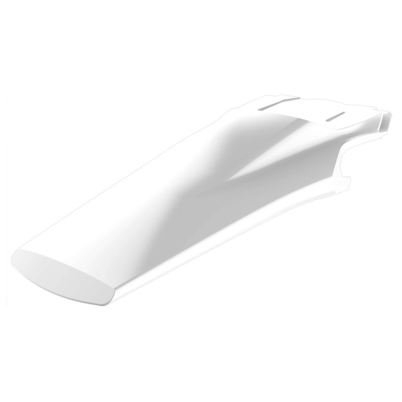 Guardabarros trasero POLISPORT blanco/negro/amarillo para HUSQVARNA FC, FS, TC 125, 250, 350, 450 de 2019 a 2022
