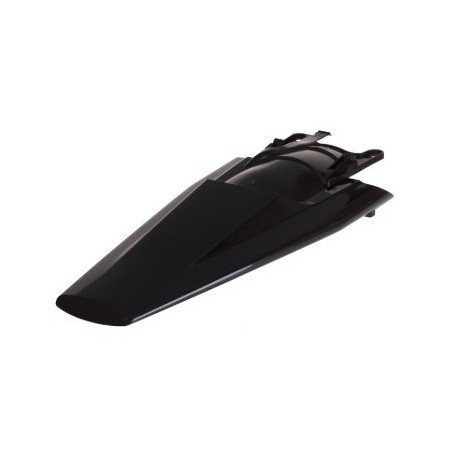 Garde boue arrière POLISPORT noir pour HUSQVARNA FC, TC, FX, TX 125, 150, 250, 300, 350, 450 de 2023 à 2025