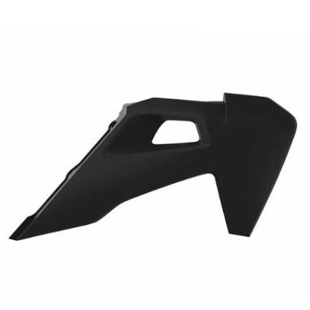 POLISPORT-Kühlerlamellen in Schwarz/Neon-Gelb/Transparent/Weiß für HUSQVARNA FC, FS, TC 125, 250, 350, 450 der Modelljahre 2019 