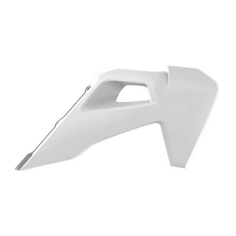 Cubreradiador POLISPORT negro/amarillo fluorescente/transparente/blanco para HUSQVARNA FC, FS, TC 125, 250, 350, 450 de 2019 a 2