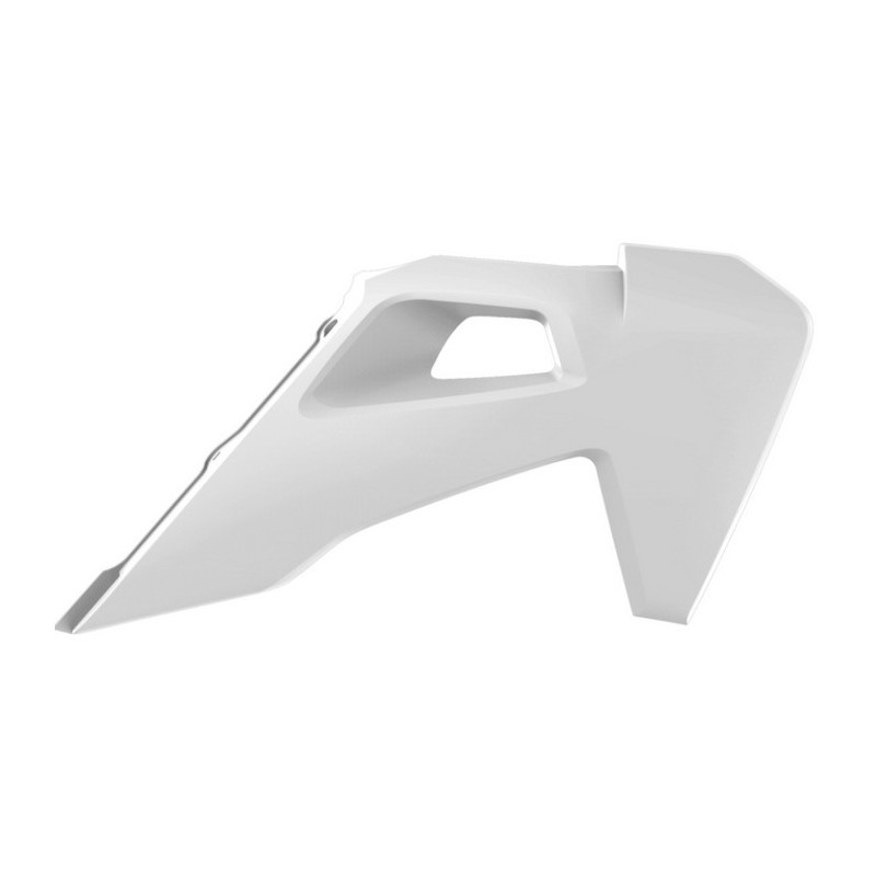 Cubreradiador POLISPORT negro/amarillo fluorescente/transparente/blanco para HUSQVARNA FC, FS, TC 125, 250, 350, 450 de 2019 a 2