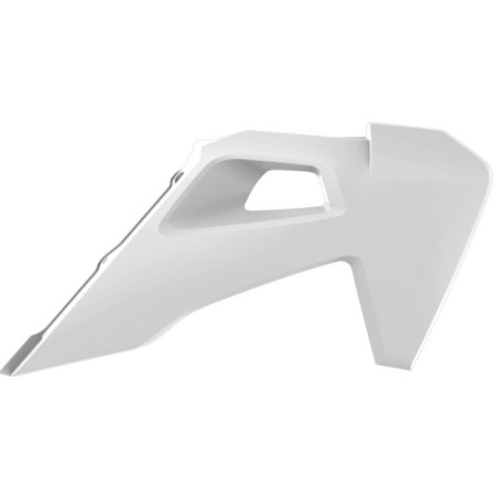 Cubreradiador POLISPORT negro/amarillo fluorescente/transparente/blanco para HUSQVARNA FC, FS, TC 125, 250, 350, 450 de 2019 a 2
