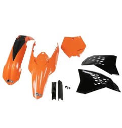 Kit Plastique Complet de Remplacement UFO pour MotoCross KTM SX 125,144,150,250, 450,SX-F 250,,505,505 RACING 2007 à 2010