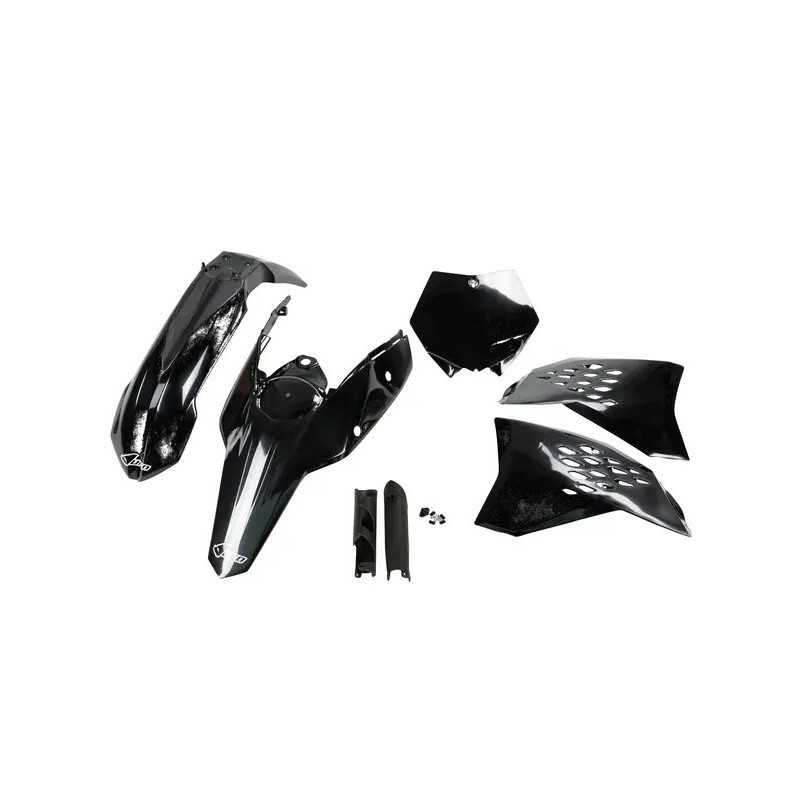 Kompletter Ersatz-Kunststoffsatz UFO für KTM SX 125, SX 150, SX 250, SX-F 250, SX-F 350, SX-F 450 der Modelljahre 2011 bis 2