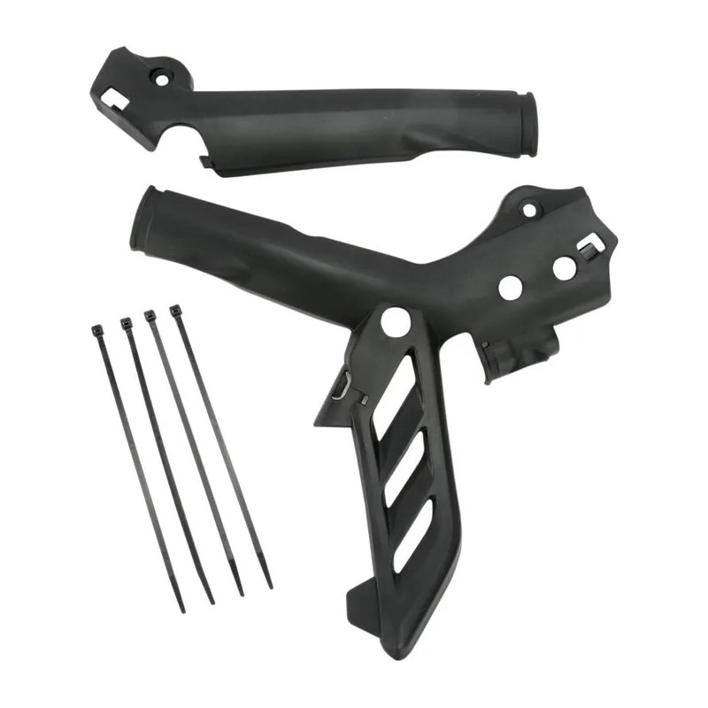 Protections de cadre UFO pour KTM EXC 125,EXC 200,EXC 250,EXC 300,EXC 400,EXC 450,EXC 500 de 2012 à 2016
