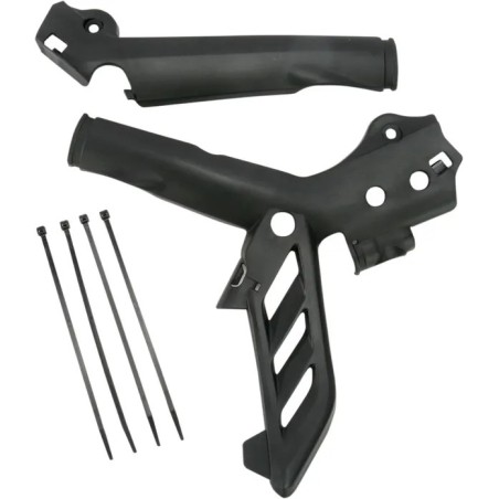 UFO frame protectors for MotoCross KTM EXC 125, 200,250, 250 RACING,300,400 RACING,525,EXC-F 250 2005 to 2007