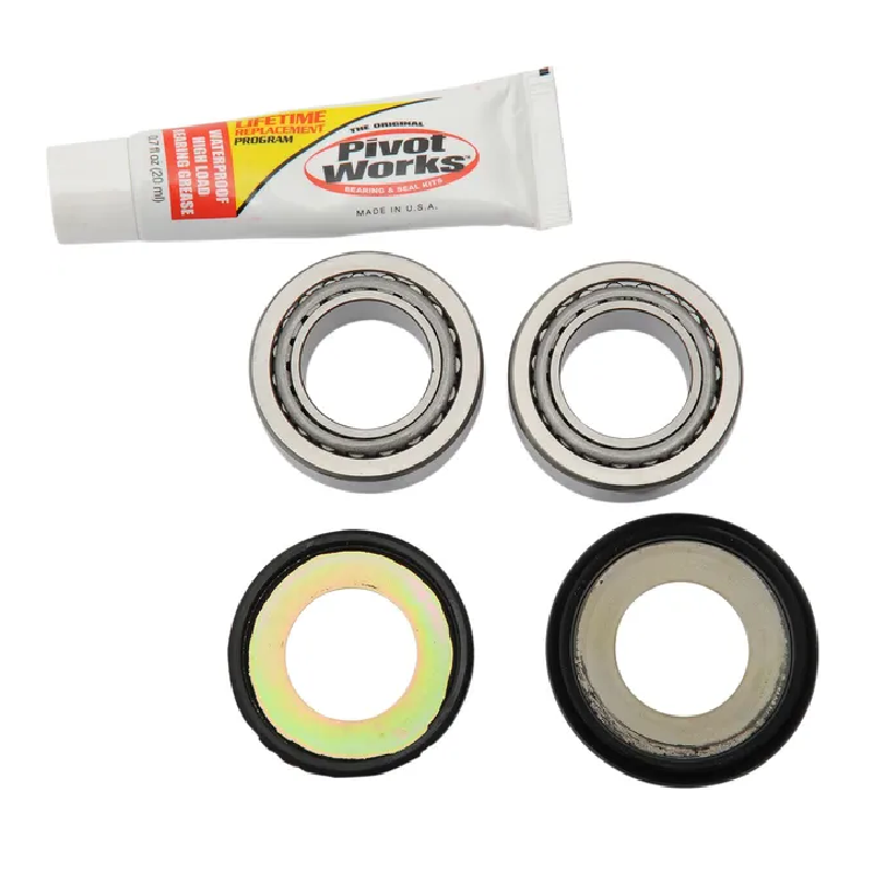 Kit cojinete columna de dirección PIVOT WORKS para HONDA MotoCross, CRF 150 R, CRF 150 RB, CRF 230 F, CRF 250 L, XL 250 R Kit cojinete columna de dirección PIVOT WORKS para HONDA MotoCross, CRF 150 R, CRF 150 RB, CRF 230 F, CRF 250 L, XL 250 R