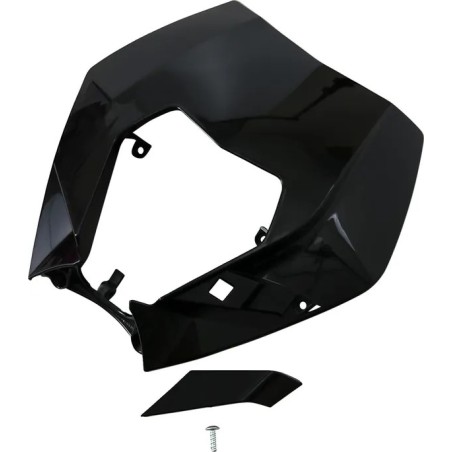 Plastic headlight cover for MotoCross KTM EXC 125, 200 ,250,300,400,450 ,500 2009 to 2013