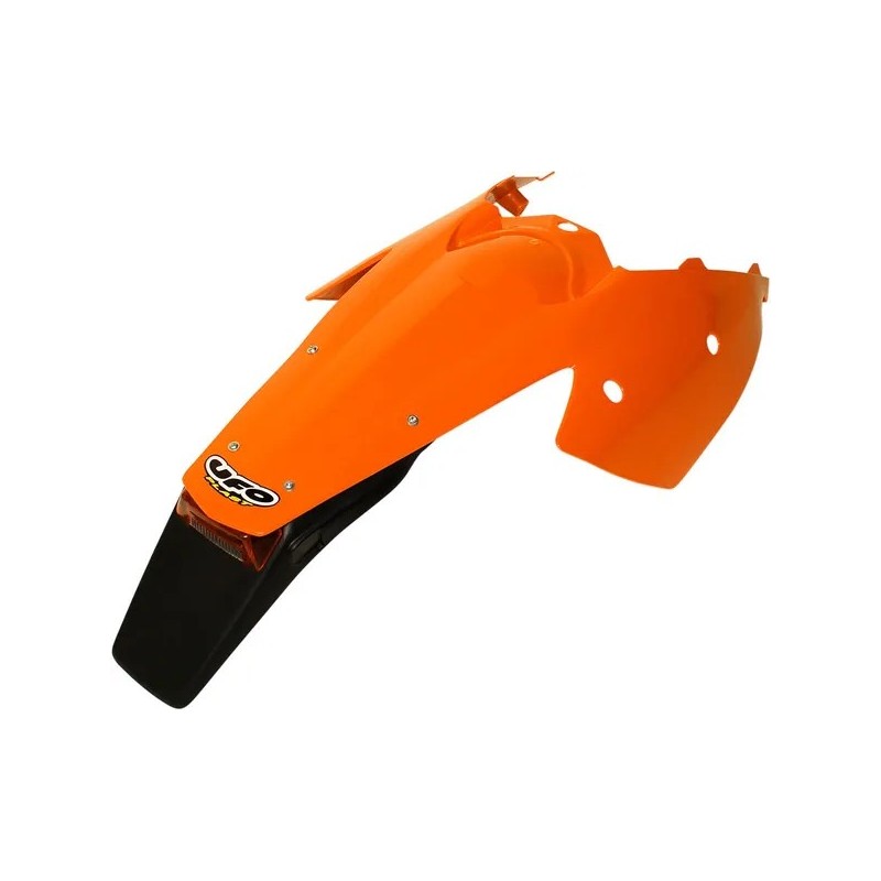 Garde-boue arrière Enduro avec lumière pour KTM EXC 125, EXC 200 , EXC 250, EXC 300, EXC 400, EXC 450 de 2004 à 2007