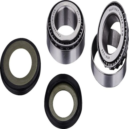 Steering column bearing kit FACTORY LINKS for MotoCross KAWASAKI, EN 500, GPX 600 R, GPZ 600 R, GPZ 900 R, KL 250