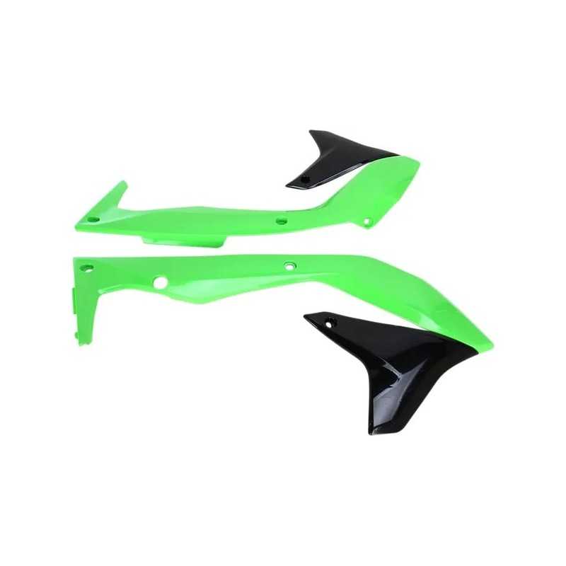 UFO -Ersatz-Kühlerabdeckungen für KAWASAKI KX 450, Baujahre 2016 bis 2018 – Art.-Nr. KA04736#