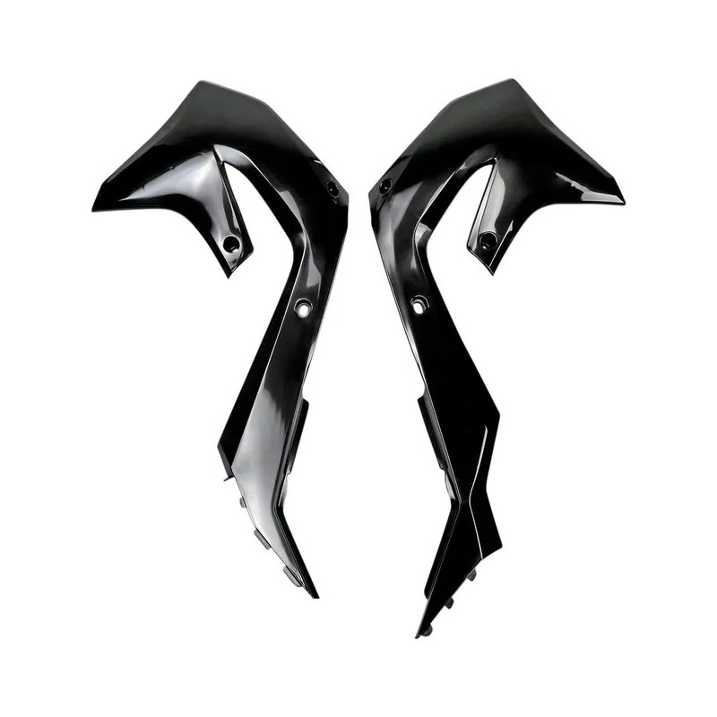 Caches radiateur de rechange UFO pour KAWASAKI KX 250, KX 450, KX 450 SR de 2021 à 2024 Caches radiateur de rechange UFO pour KAWASAKI KX 250, KX 450, KX 450 SR de 2021 à 2024