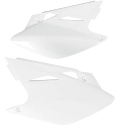 Stadium number plate with UFO fork protectors for MotoCross KAWASAKI KX 250,250 F,250 X,450,450 F,450 R,450 SR,450 X
