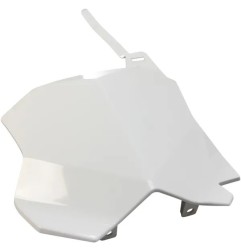 Plaque numéro avant de rechange UFO pour Kawasaki KX 250, KX 450 de 2016 à 2026