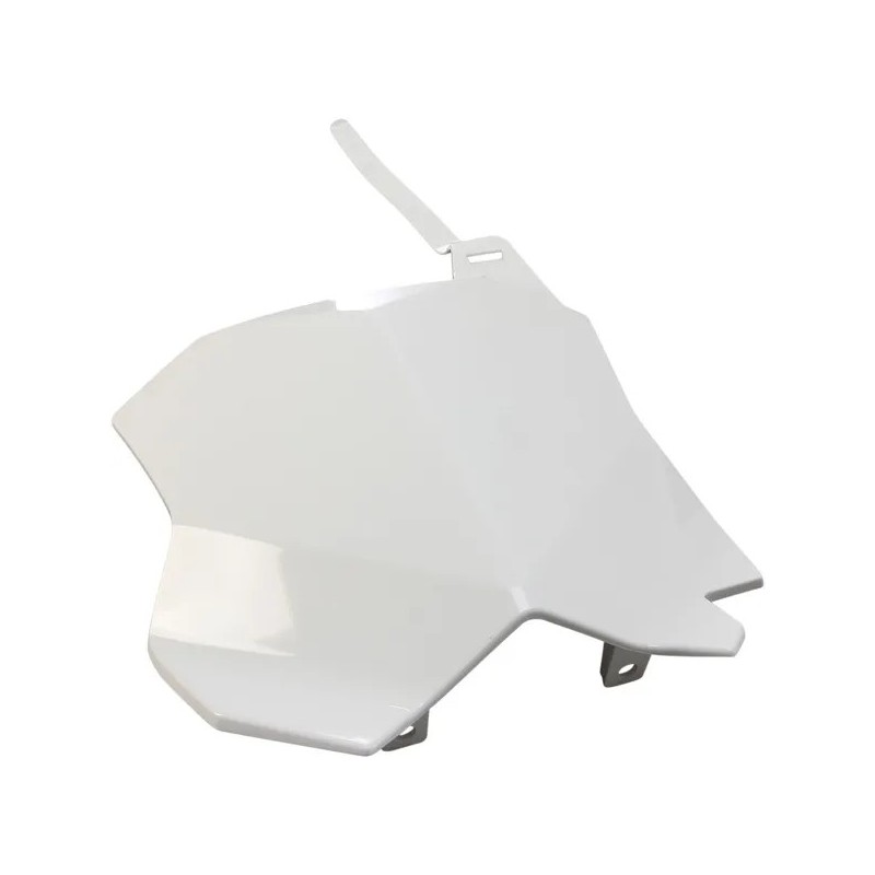 Plaque numéro avant de rechange UFO pour Kawasaki KX 250, KX 450 de 2016 à 2026